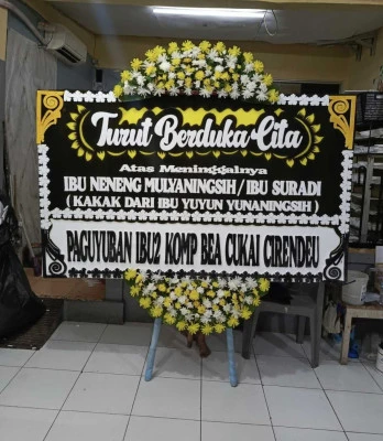 Papan Bunga di Tlogopandogan Gajah